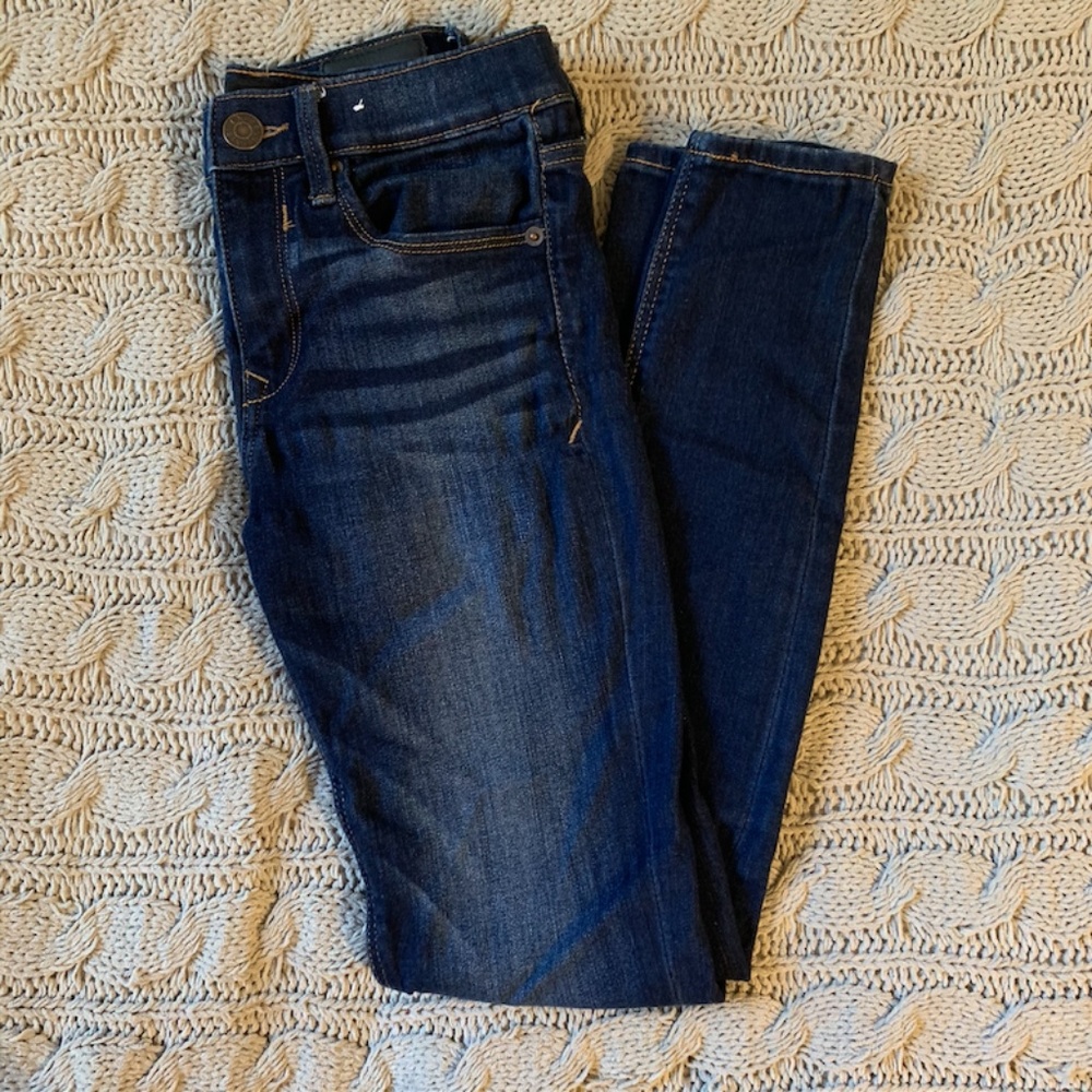 Express Mid Rise Jean Leggings - Picture 3 of 5